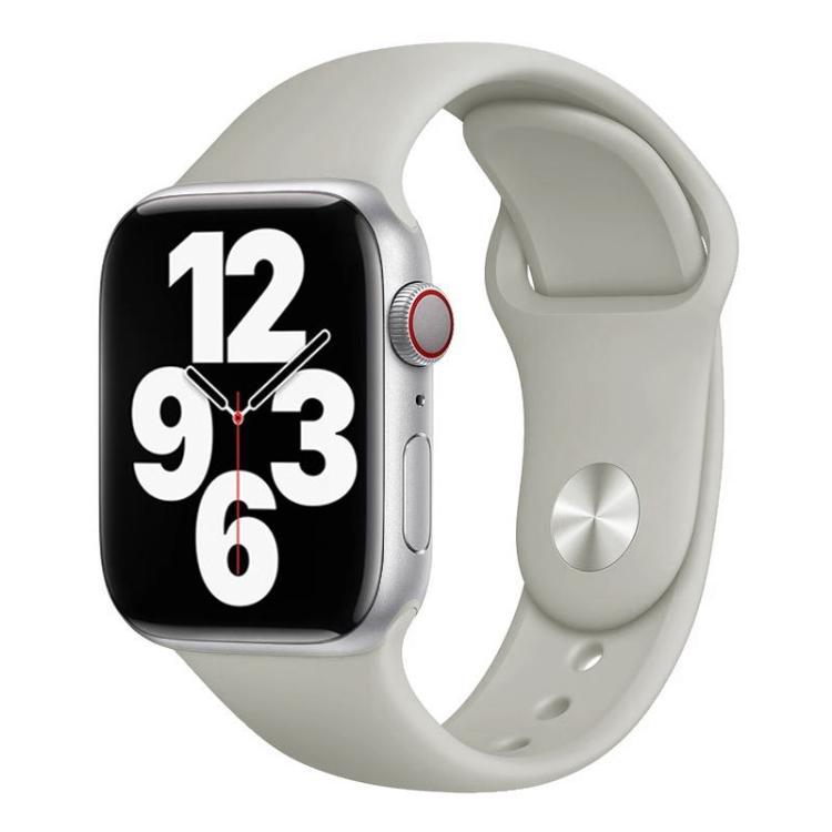 xDfind correa deportiva de silicona de color sólido para Apple Watch 42mm / 41mm / 40mm / 38mm / App