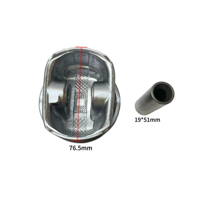 Piston, piston ring, piston pin for Audi Volkswagen Scirocco