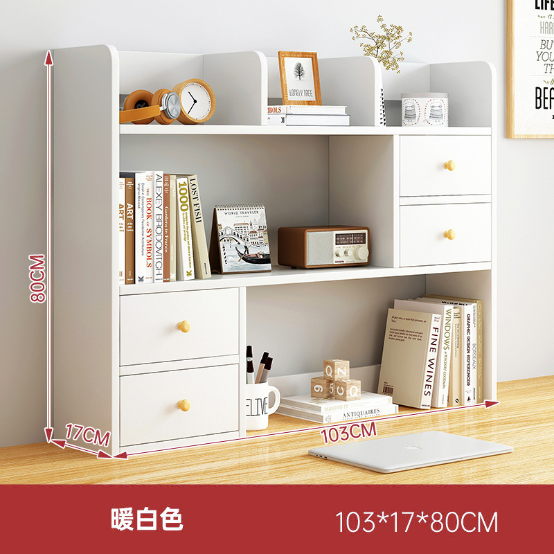 Estante de almacenamiento de estantería de escritorio multicapa simple estante de almacenamiento de escritorio de oficina dormitorio Ventana de Bahía pequeño estante de almacenamiento de múltiples capas