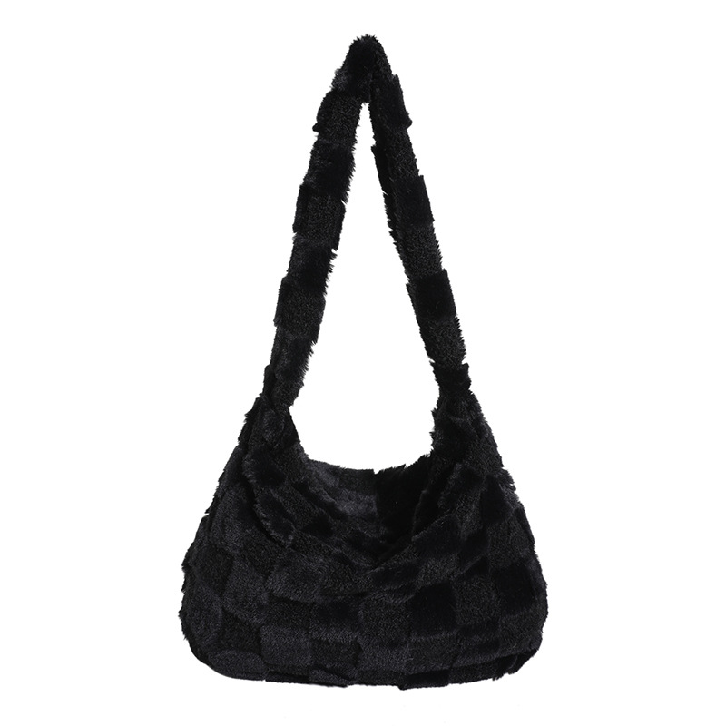 Autumn and winter bags 2023 new bags women ins single shoulder underarm bag casual fashion casual solid color handbag_voghion.com