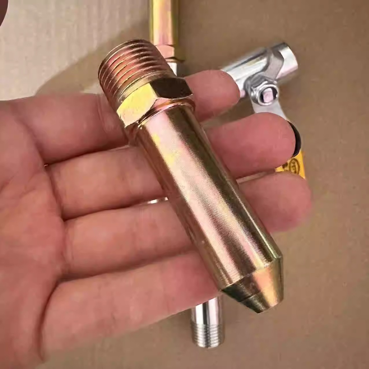 High Pressure Washer Nozzle for Mixer Truck, 1/2" 3/4" Water Gun