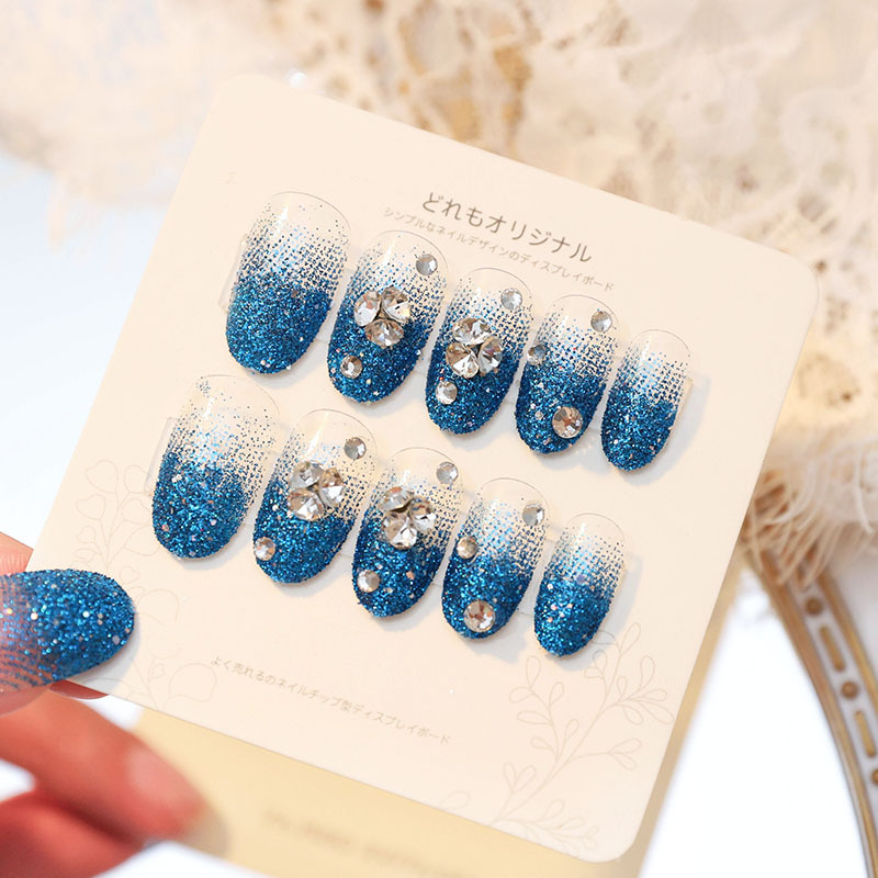 Amazon popular desgaste de uñas francés de alto grado corto parche de uñas se puede usar repetidamente parche de uñas falso extraíble