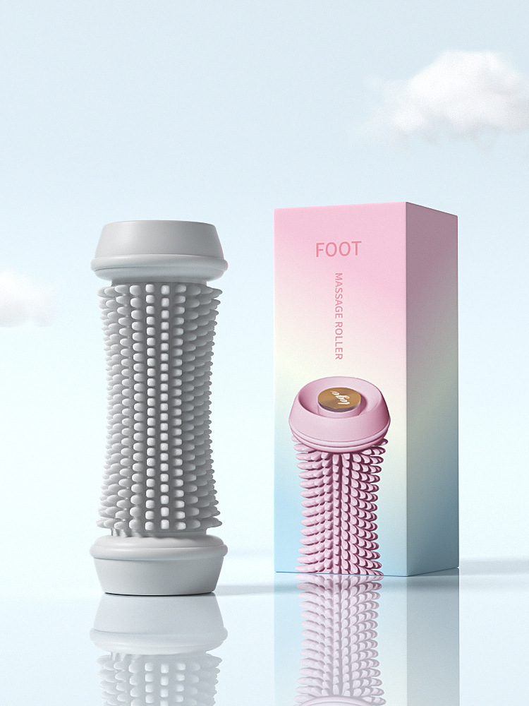 Rueda de masaje plantar, bola de masaje rodante plantar, bola de masaje de yoga, dragado de tendones y ganglios, entrenador de arco plano transfronterizo