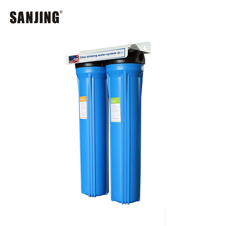 20 pulgadas de doble grado azul a prueba de explosión Filtro de tubería de agua de gran diámetro filtro compra al por mayor