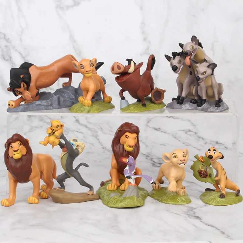 Realistic minifigure, doll, toy, lion