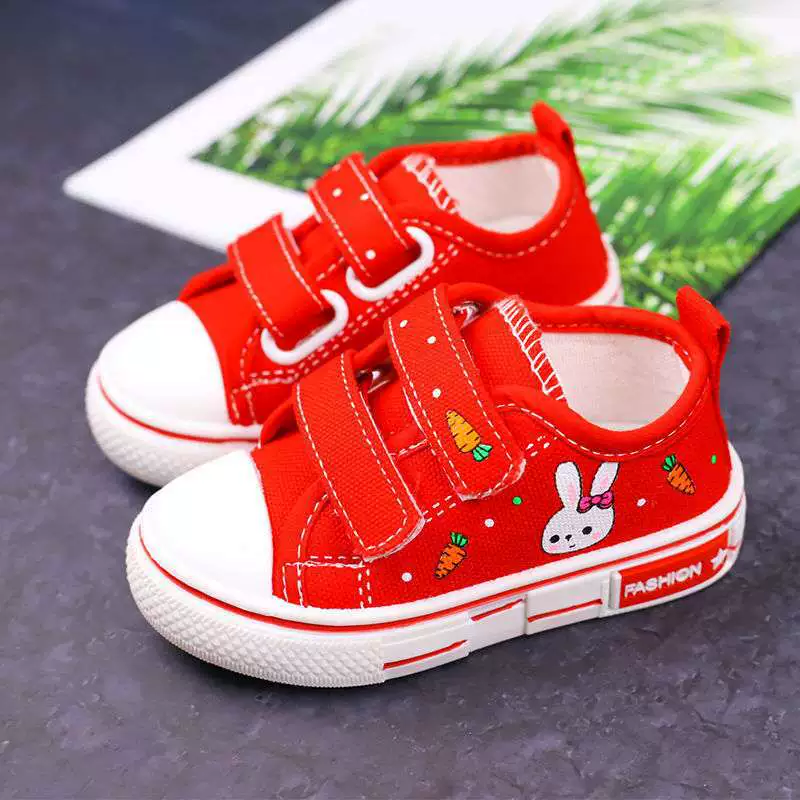 Cloth children's shoes girl's, footwear, autumn, soft sole, 1-3-6 years