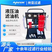 便携式小型液压油滤油机 电厂润滑油LYC-100B滤油机