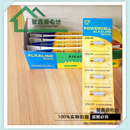 27A12V碱性卡装电池L828遥控器电池5粒一卡独立包装