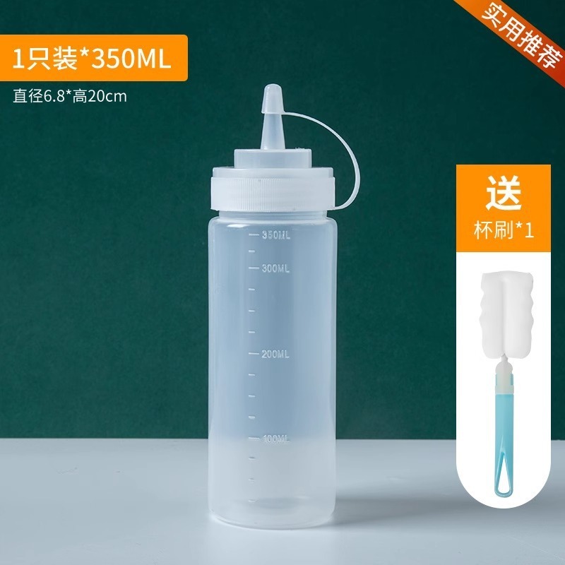 塑料食品级商用挤压瓶醋果酱番茄沙拉酱油瓶调料瓶厨房油壶|undefined