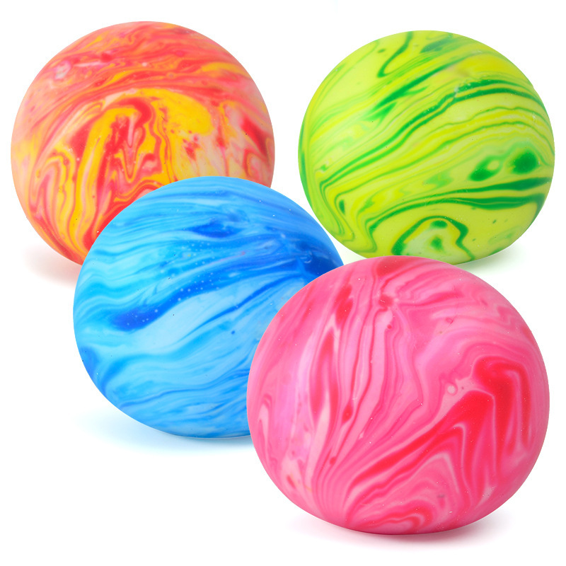 Amazon tpr vent flour ball squeeze slow rebound grip ball soft rubber children decompression kneading music decompression ball