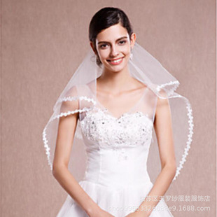 Wedding lace veil White small lace veil veil studio wedding shop gifts spot wholesale short veil