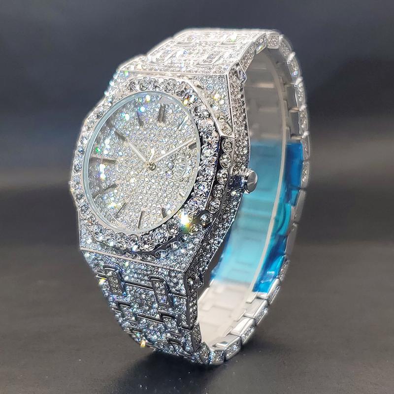 2026 Aliexpress Cross-Border New Quartz Watch with Octagonal Diamond Case and Large Zircon 2026 Aliexpress Cross-Border New Quartz Watch with Octagonal Diamond Case and Large Zircon
