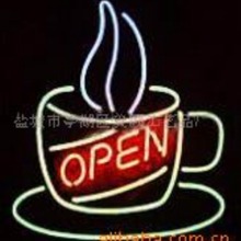 开放式标志牌 欧美LED Open Sign Board广告牌 24x48cm广告招牌