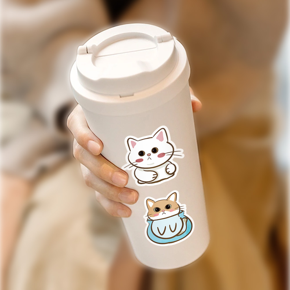 21g Weight Stickers Stationery Type 1 Set Quantity Learning Occasion PVC self-adhesive Material Animal, Cartoon Pattern Cute Style 1 Set Animal Cartoon Learning PVC Self-adhesive Cute Stickers 13