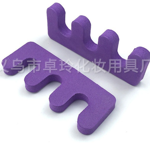 En stock Sacapuntas de dedo en forma de montaña al por mayor Eva mini toe herramienta de manicura de algodón Dedo de los niños protección del medio ambiente de algodón