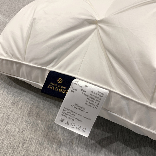 批发高端立体羽丝绒全棉枕芯纯棉中低枕头五星级酒店枕一对拍2