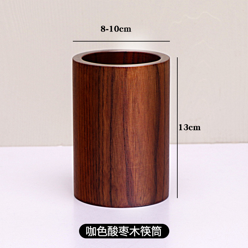 13cm 갈색 대추나무 젓가락 꽂이