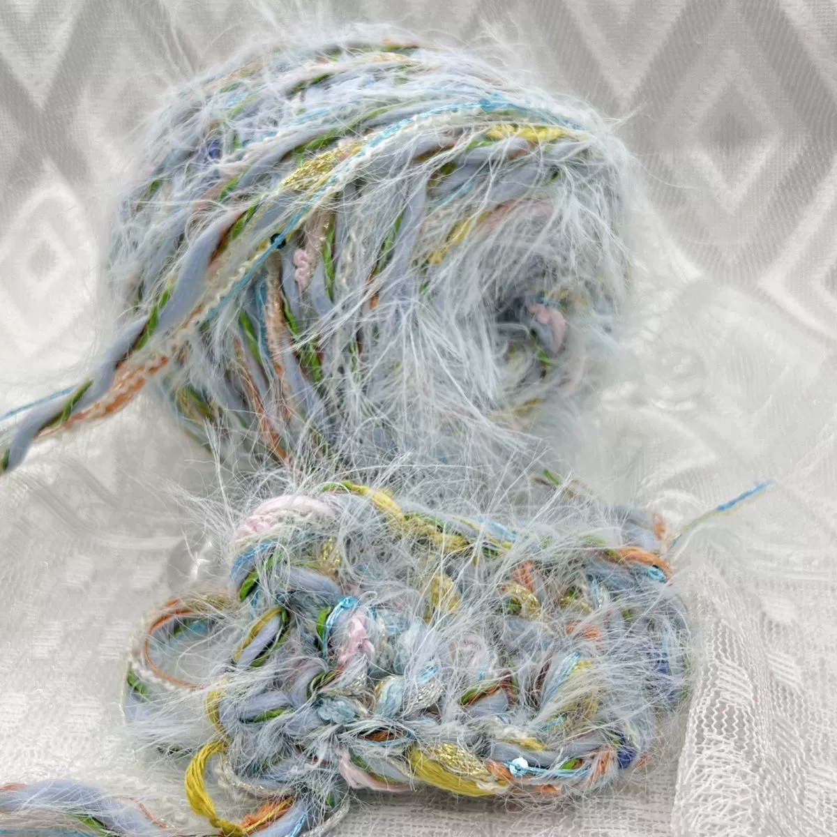 Новый год Кролика, мечтательный небесно-голубой цвет, сумка, шарф, шапка, заколка, веревка для рук, смешанная нить для рук, другие оптовые товары