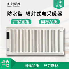 防水放射式電気ヒーター壁掛け放射電気暖房遠赤外線炭素結晶金属膜電気暖房放熱器
