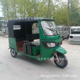 外贸出口拉客载客油电混合 纯电动 电动三轮车称重力强电动挡风