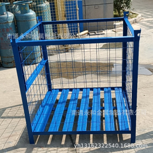 Suzhou Material Frame Metal Turnover Basket Mesh Frame Iron Frame Storage Cage (Without Wheels)