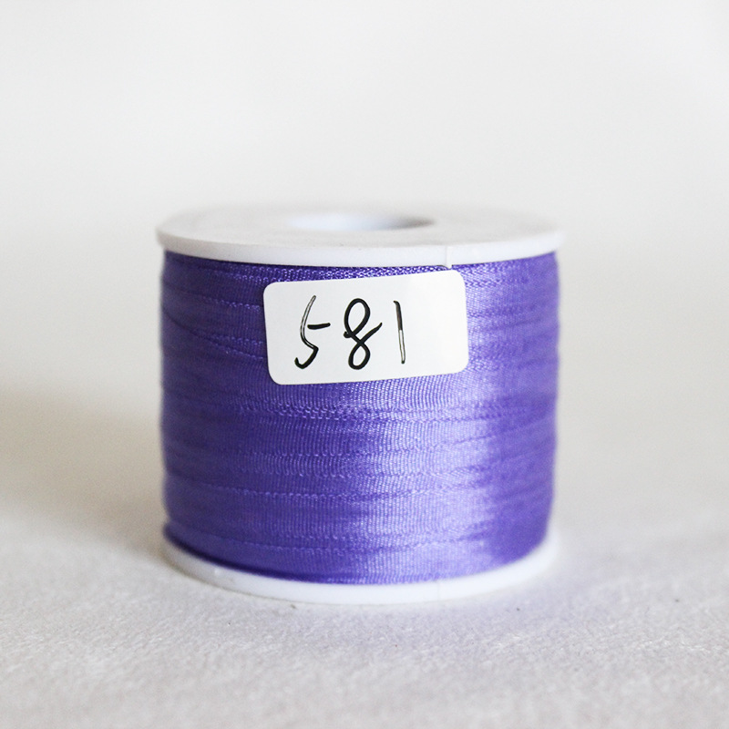 4 mm DIY mano cinta de seda flotante cinta de embalaje rosa cinta de color negro Ling Miao material de cinta para el cabello