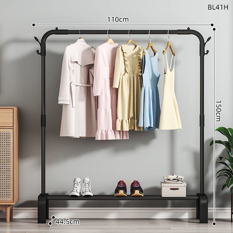 110cm [블랙 싱글폴] 더블후크 강화다리-