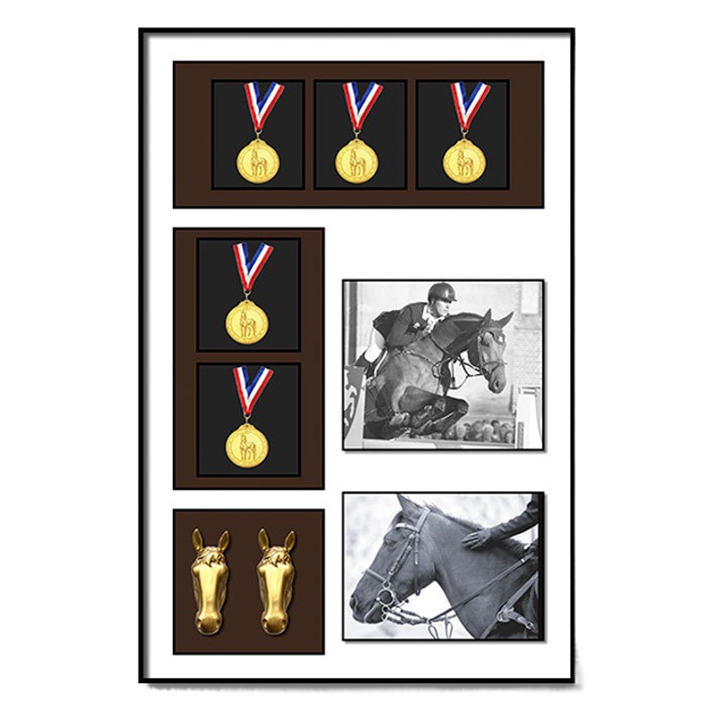 Pintura decorativa ecuestre, pintura de instalación tridimensional, pasillo de entrada, proyecto de hotel, pintura colgante estilo caballo, mural de arte creativo