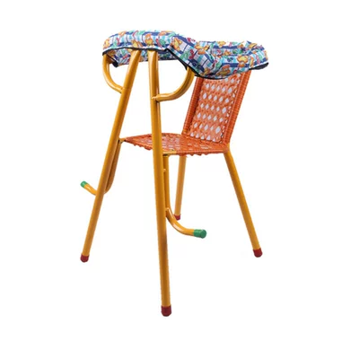 Electric scooter front seat Child seat shed - handmade-imitation-rattan-high-chair-with-straps-included-default-item