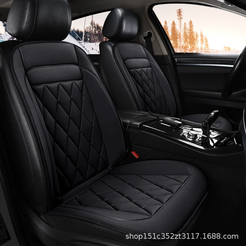 Зимняя автомобильная электрическая Подушка с подогревом основного автомобиля теплая подушка сиденья спинки приклада Подушка быстрый нагрев теплое тело регулируемая температура