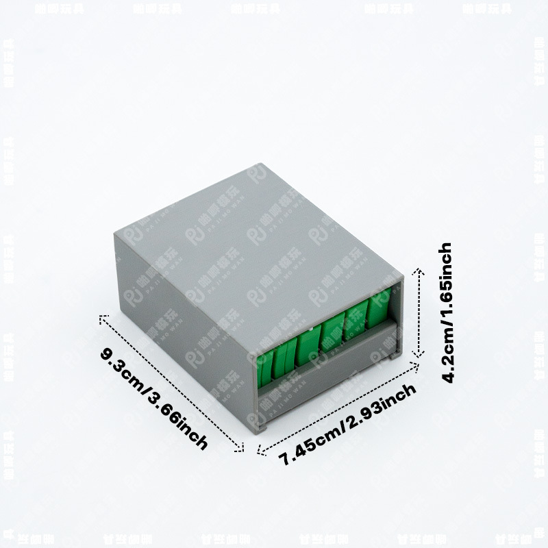 Nuevo producto transfronterizo creativo Alphabet clay seal conjunto de sellos de arcilla con letras mayúsculas y minúsculas