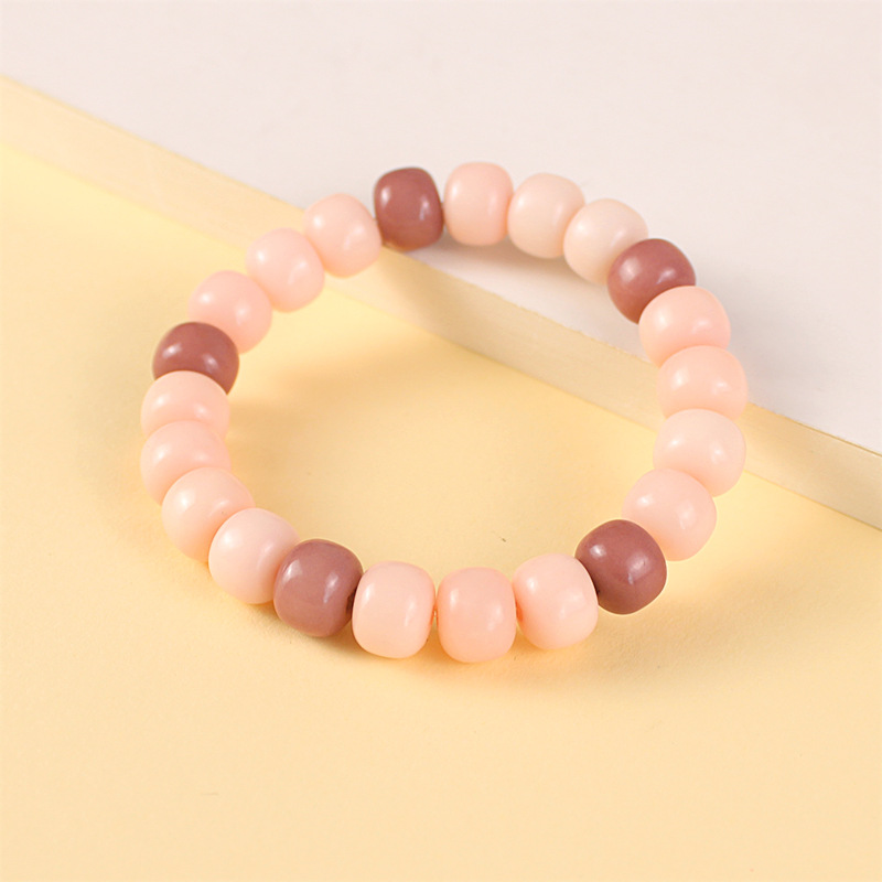 Original Ecología rica multi-tesoro pulsera de raíz de Bodhi color caramelo solo círculo bobinado suave tiro alto tres colores pulsera Bodhi