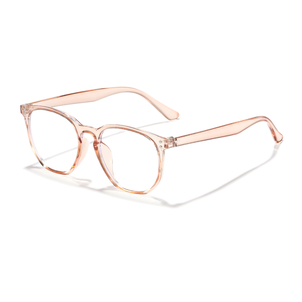 Nuevos hombres y mujeres gafas de luz anti-azul retro artístico gafas lisas macaron color a juego miopía marco gafas para estudiantes