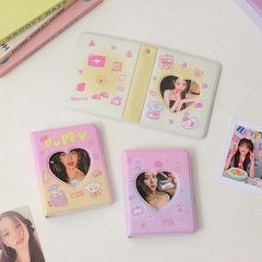 PVC Mini 3-inch Photo Album for Fans, Celebrity Album Card Storage, Instagram Star Accessories, Polaroid-style Small Card Case