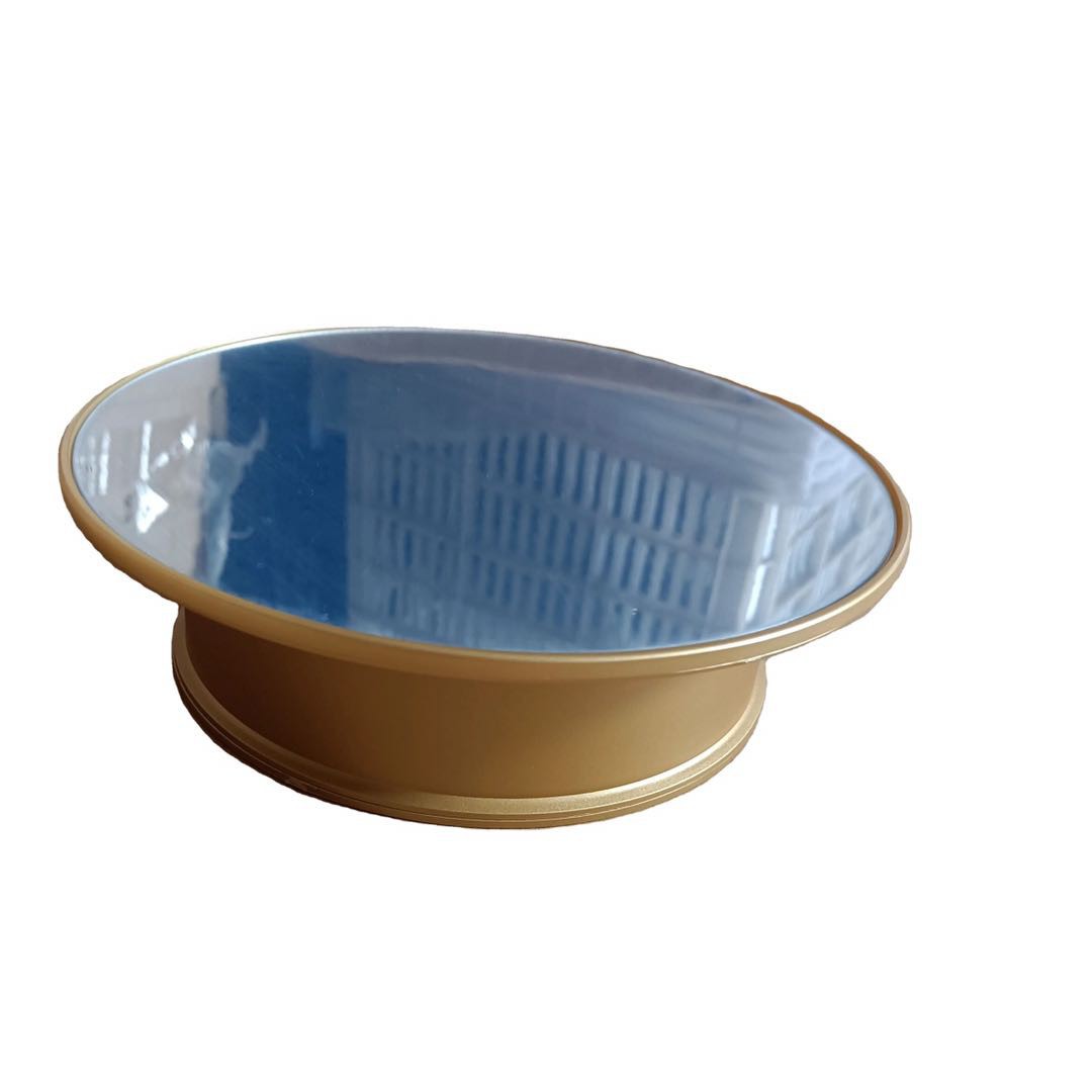 20cm 金色电动旋转台