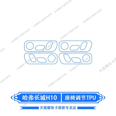 shift film, interior protection film, navigation – Car interior film - 26-models-of-haval-great-wall-h10-seat-adjustment-tpu