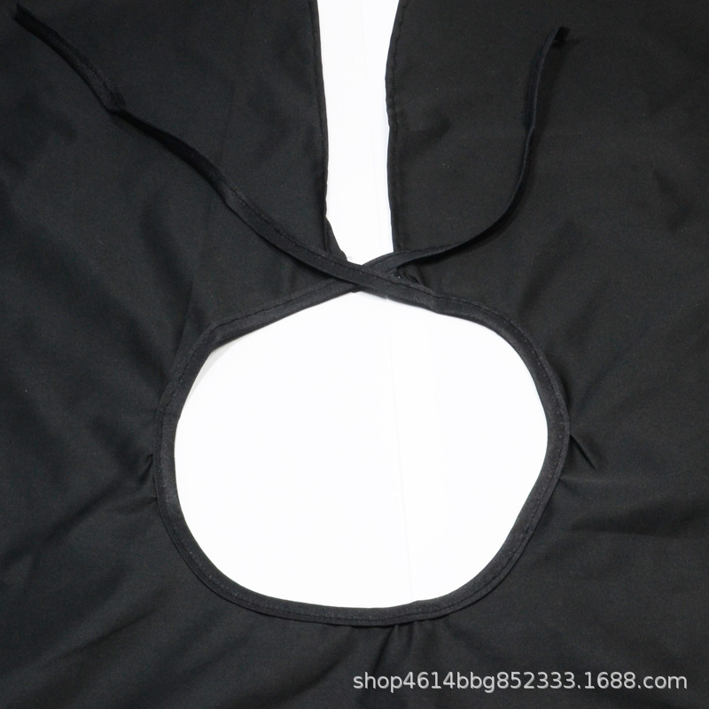 黑色80*140成人兒童理髮剪髮圍布圍裙跨境套裝圍布廠家批發