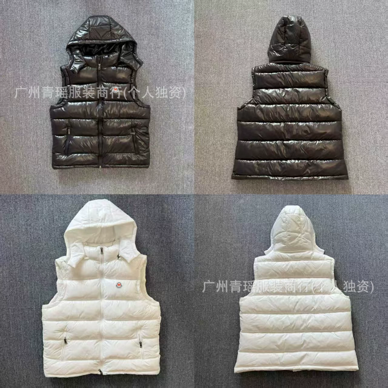 Cross-border M Mengjia Ma черный классический жилет с капюшоном, хлопковая куртка, зимнее удобное теплое морозостойкое пальто с капюшоном