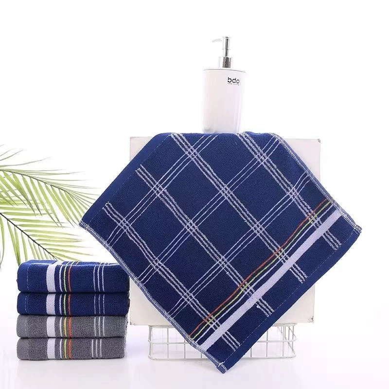 Чистый хлопок квадратный полотенце 35cm мягкий впитывает воду и утолщает