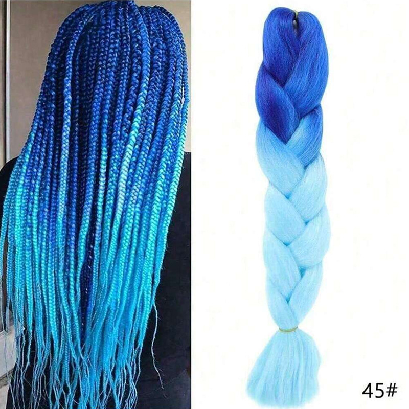 Peruca de trenza africana mujer color trenza artefacto de alta temperatura seda de trenza cabello cabello cab