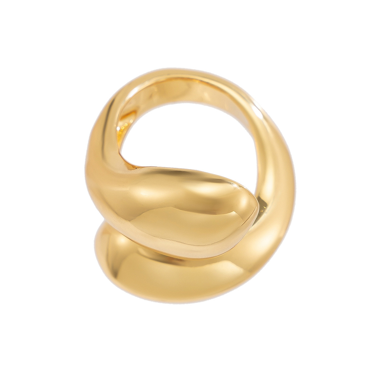 9g Weight Open Rings Classification 1 Piece Quantity Holiday, Banquet, Travel Occasion Alloy Material Geometric Pattern Women's Gender Plating Design Casual, Elegant, Lady Style Casual Elegant Lady Geometric Alloy Plating Women's Open Rings 35