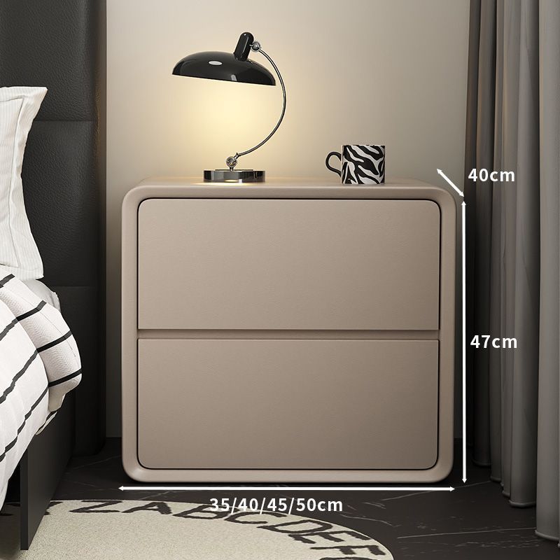 Mesa de té de madera sólida de alta calidad, mesa de cabecera de cama negra, gabinete de viento silencioso, gabinete simple de almacenamiento moderno, dormitorio simple