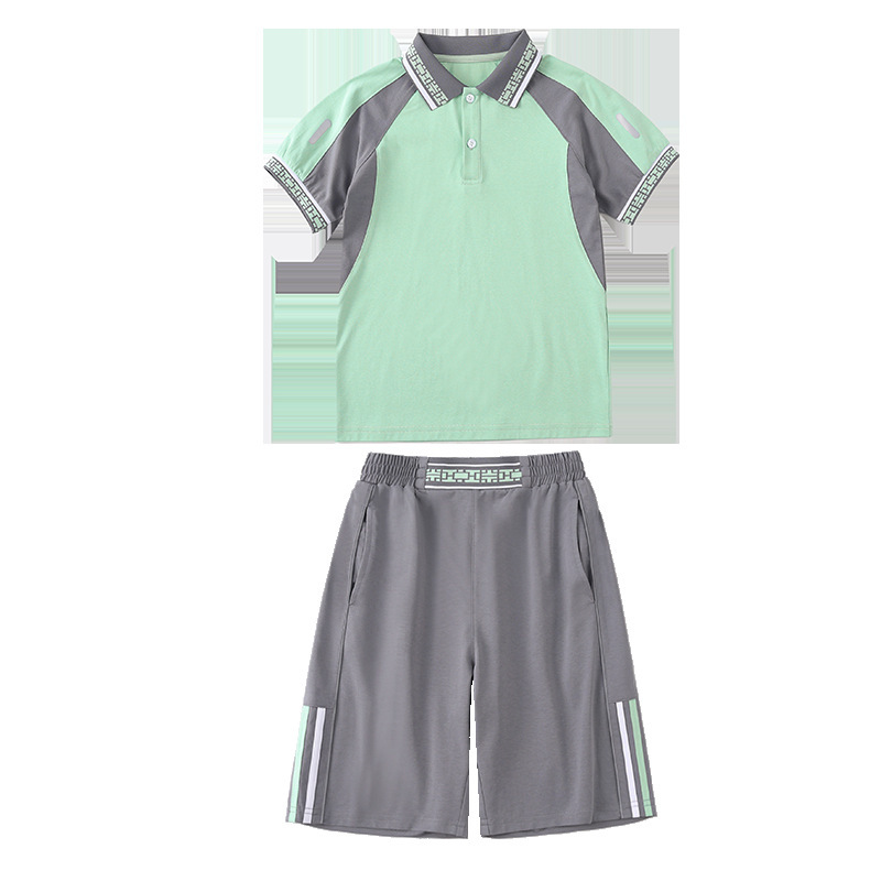 江西赣州市初中小学生统一校服幼儿园班服套装夏季短袖儿童春秋季|undefined