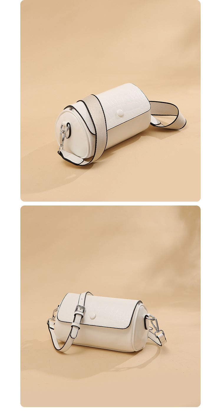 Piccolo cuscino a tracolla da donna a spalla singola, cuscino in pelle grassa alla moda, borsa a secchiello giapponese e coreana, borsa_voghion.com