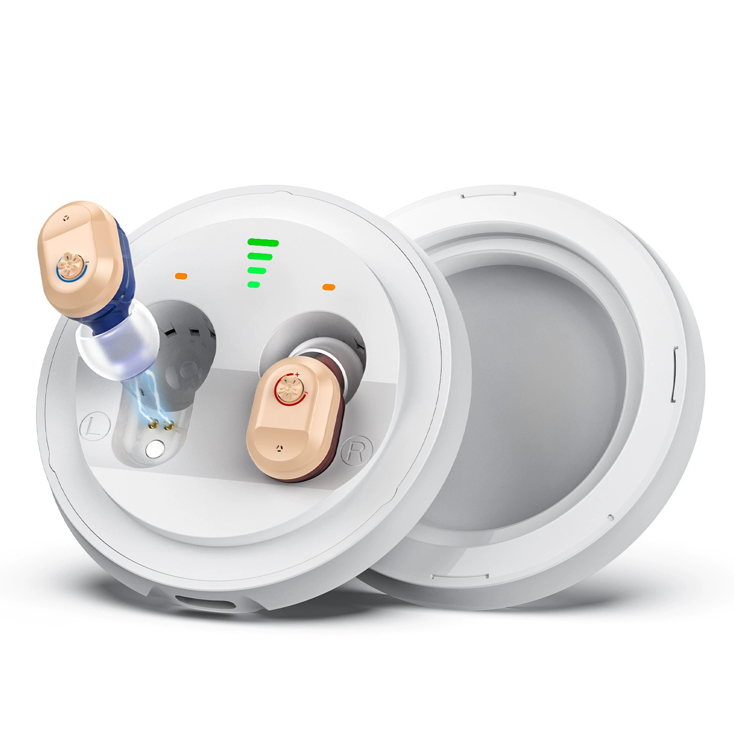 New TWS digital noise downgrade charging ear in-ear amplifier Z-UFO Hearing AID