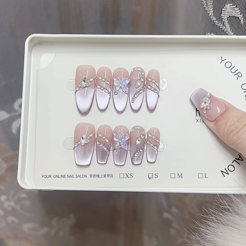 Naizi Pure Manual Phototherapy Wearing Armor Jiuzi Off Fire Cat's Eye Reuse Nail Art Patch Removable Naizi Pure Manual Phototherapy Wearing Armor Jiuzi Off Fire Cat's Eye Reuse Nail Art Patch Removable