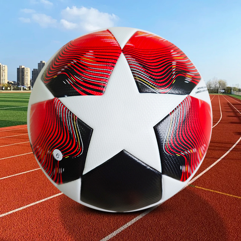 既製品のヨーロッパワールドカップ5号球 大人用プレミアリーグ試合用耐摩耗性サッカーボール チャンピオンズリーグPUレザー製サッカーボール|undefined