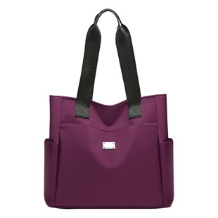 Bag women's 2024 new large-capacity Oxford cloth tote bag simple commuter multi-pocket shoulder underarm bag wholesale