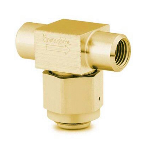 世伟洛克3/8不锈钢3通过滤器SS-6TF2-LE无滤芯