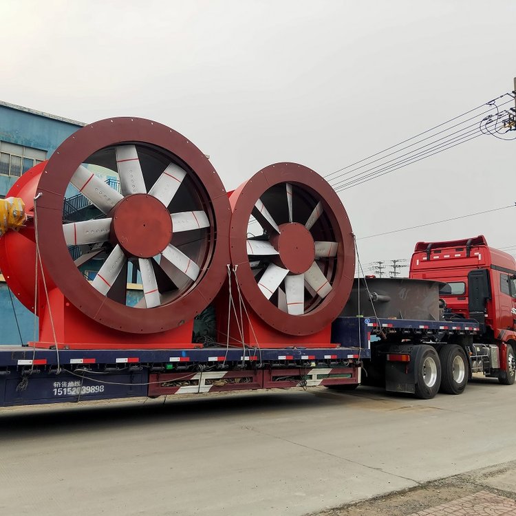 Suministro de ventilador de flujo axial contra-rotativo a prueba de explosiones para uso en la mina FBDNo6.0/2x11